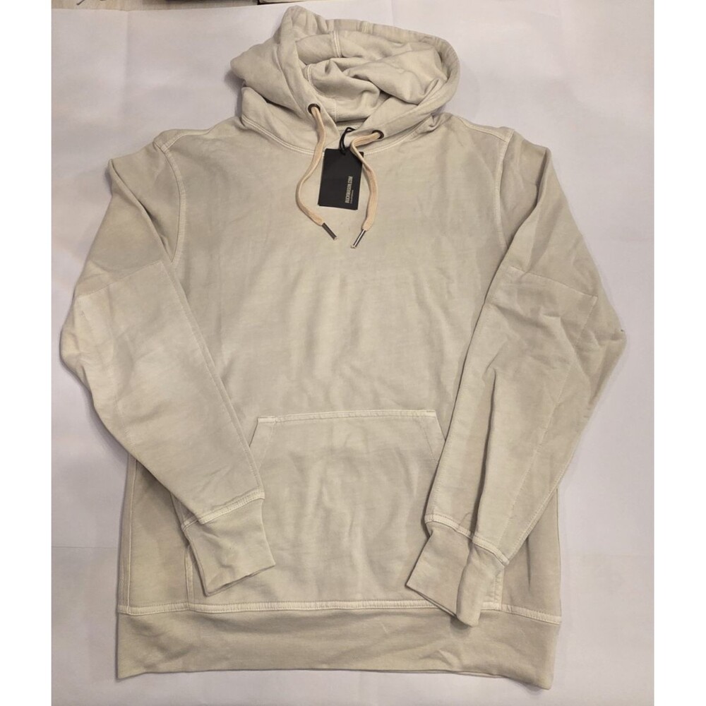 NWT Buck Mason Brushed Loopback Sweatshirt Natural Venice Wash Small $98 READ
